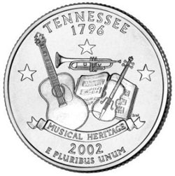State coin for Tennessee