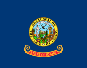 The state seal of Idaho