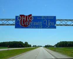welcome sign to Ohio