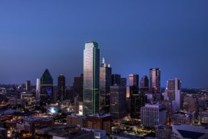 Aerial of Dallas, Texas