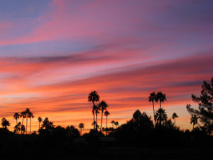 Sunset in Scottsdale, Arizona