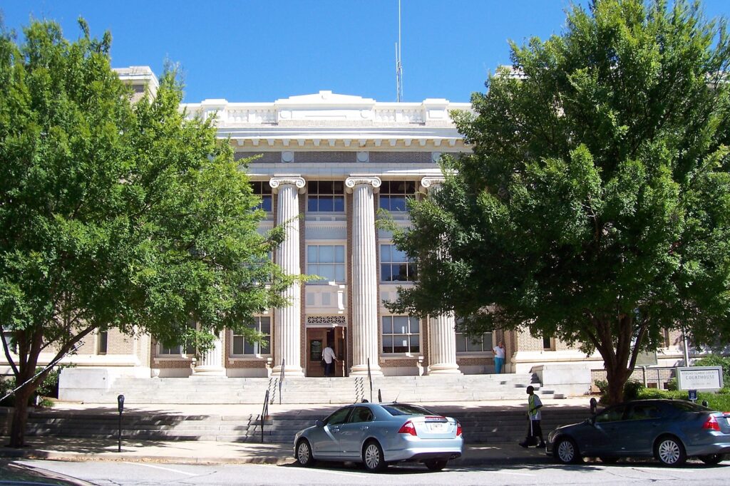 clarke county courthouse in athens, georgia